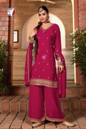 ANJU FABRICS SAHIBA VOL 7 PURE CHINON KURTI 4.jpg