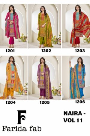 FARIDA FAB NAIRA VOL 11 PURE COTTON PRINTED SUITS 2.jpg