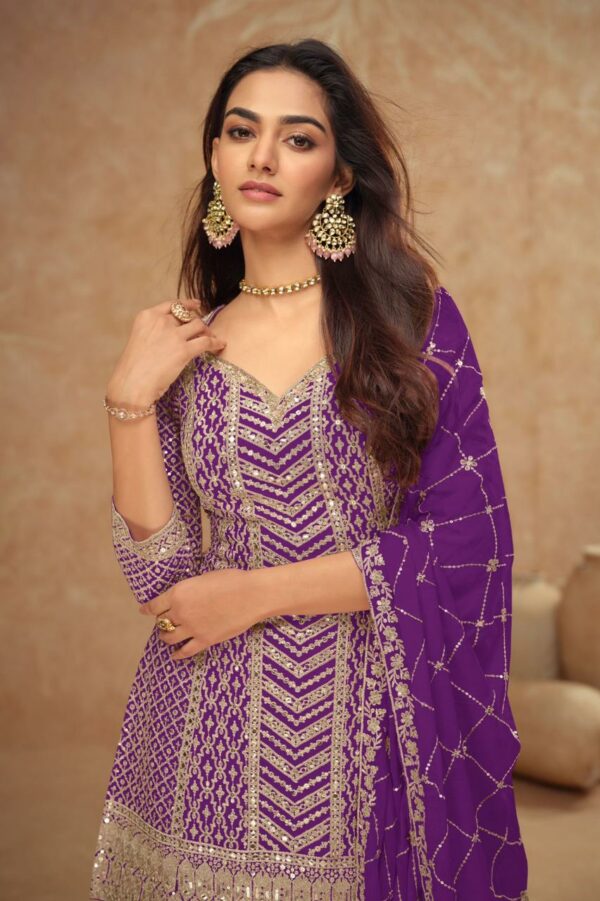 GULKAYRA DESIGNER PALAK VOL 3 CHINON FANCY SUITS 4.jpg