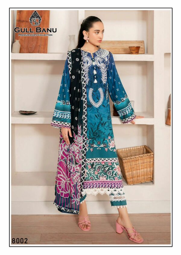 GULL BANU VOL 8 LAWN KARACHI SUITS CATALOG 1.jpg