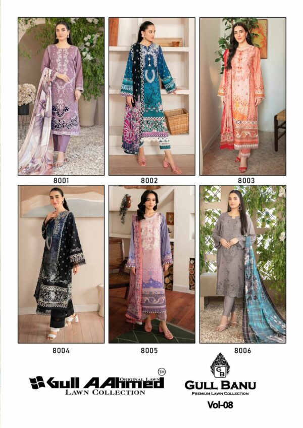 GULL BANU VOL 8 LAWN KARACHI SUITS CATALOG 6.jpg