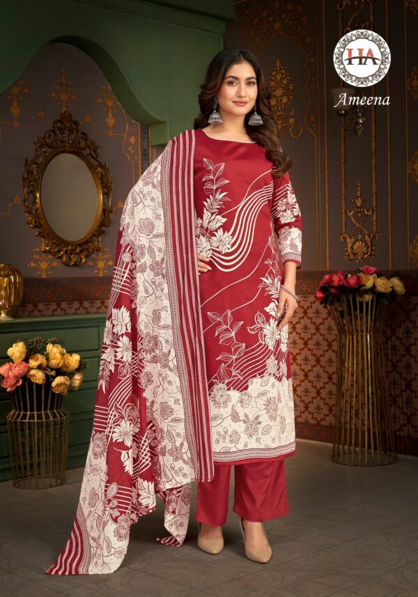 HARSHIT AMEENA PURE ZAM COTTON PRINTED SUITS 1.jpg