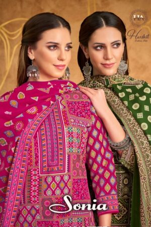 HARSHIT FASHION SONIA PURE COTTON SUITS CATALOG LATEST 2025