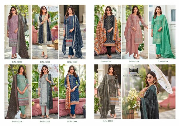 ISHAAL PRINTS EMBROIDERED VOL 12 COTTON SUITS 2.jpg