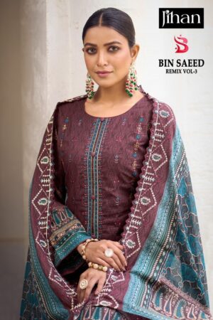 JIHAN BIN SAEED REMIX VOL 3 COTTON PAKISTANI SUITS 3.jpg