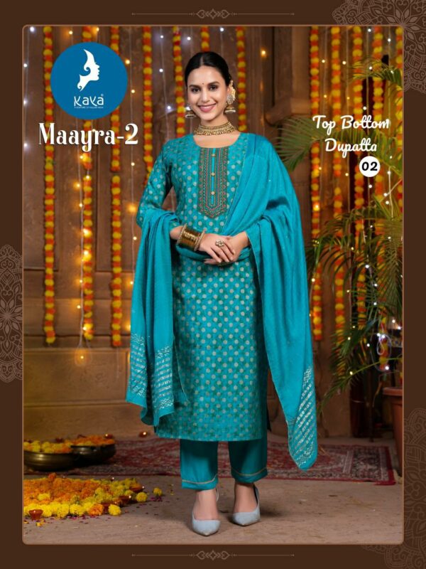 KAYA KURTI MAAYRA VOL 2 ROMAN SILK READYMADE KURTI 13.jpg