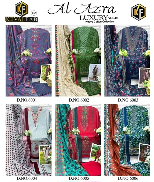 KEVAL FAB AL AZRA VOL 6 COTTON PRINT SUITS 6.jpg