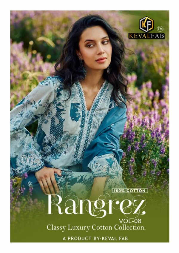 KEVAL FAB RANGREZ VOL 8 COTTON KARACHI SUITS 7.jpg