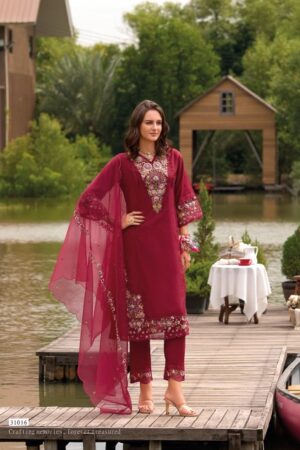 LADY LEELA SHIDDAT VOL 4 VISCOSE EMBROIDERY KURTI 1.jpg
