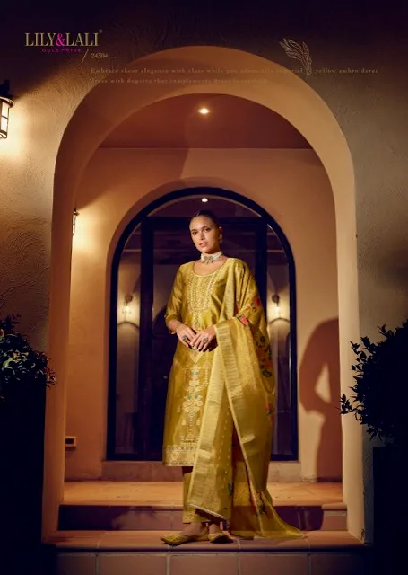 LILY LALI FARIDAN VOL 2 BANARASI SILK KURTI SUPPLIER 11.jpg