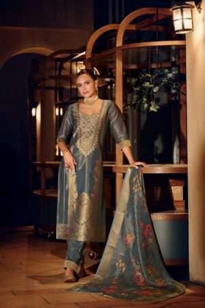 LILY LALI FARIDAN VOL 2 BANARASI SILK KURTI SUPPLIER 2.jpg