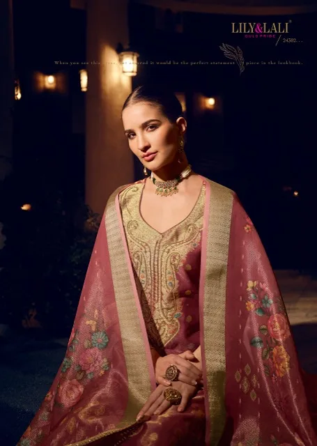 LILY LALI FARIDAN VOL 2 BANARASI SILK KURTI SUPPLIER 5.jpg