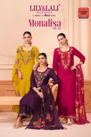 LILY LALI MONALISA VOL 6 FANCY EMBROIDERY KURTI 5.jpg