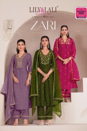 LILY LALI ZARI VISCOSE EMBROIDERY READYMADE KURTI 2.jpg