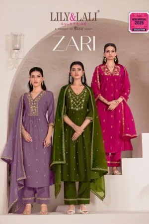 LILY LALI ZARI VISCOSE EMBROIDERY READYMADE KURTI 2.jpg