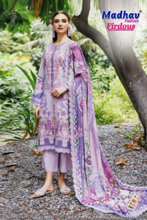 MADHAV FASHION FIRDOUS VOL 2 LAWN KARACHI SUITS 1.jpg