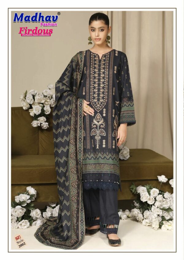 MADHAV FASHION FIRDOUS VOL 2 LAWN KARACHI SUITS 2.jpg