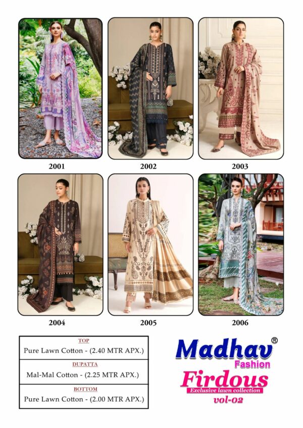 MADHAV FASHION FIRDOUS VOL 2 LAWN KARACHI SUITS 7.jpg