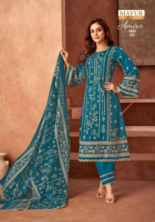 MAYUR CREATION AMIRA VOL 1 COTTON PRINTED SUITS 3.jpg