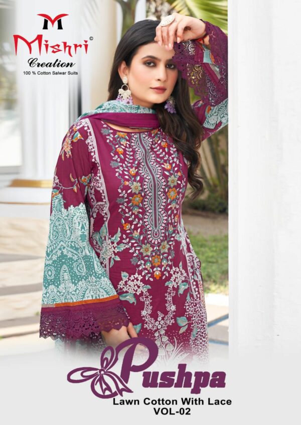 MISHRI CREATION PUSHPA VOL 2 COTTON PRINTED SUITS 1.jpg