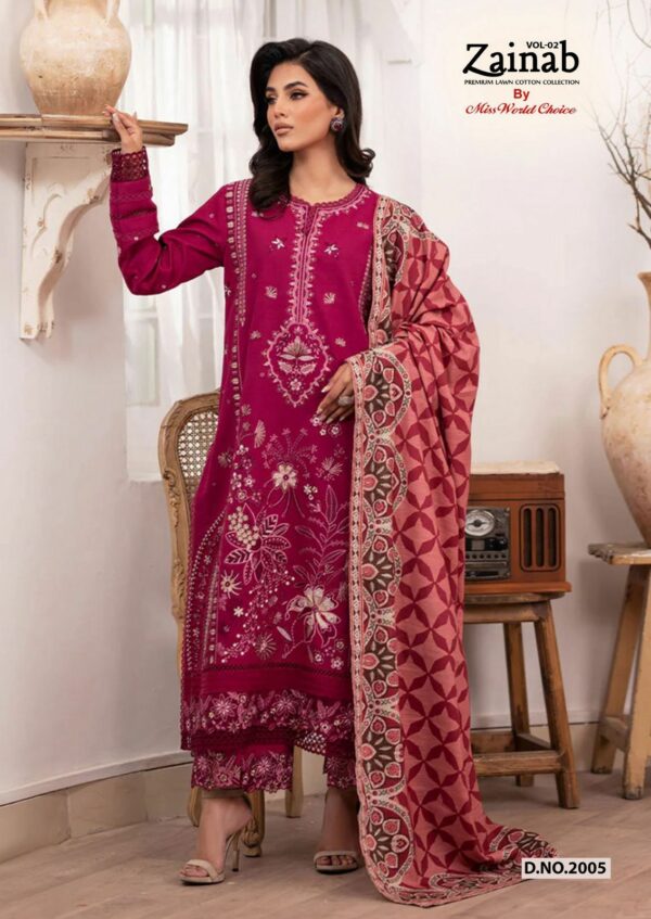 MISS WORLD ZAINAB VOL 2 LAWN KARACHI SUITS 3.jpg