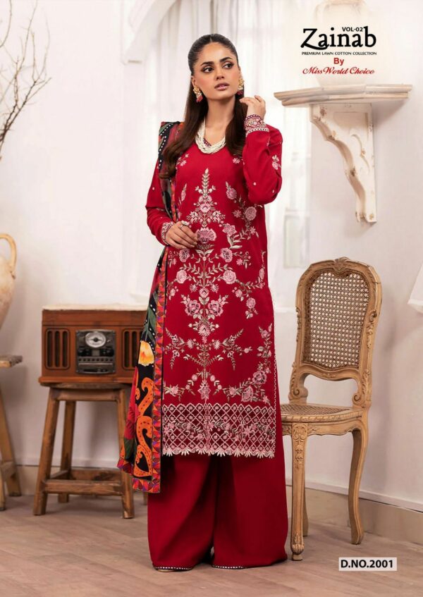 MISS WORLD ZAINAB VOL 2 LAWN KARACHI SUITS 7.jpg