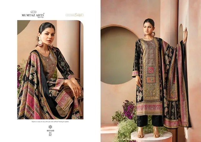 MUMTAZ ARTS NAYAAB VOL 4 VISCOSE MUSLIN SUITS 7.jpg