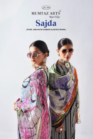 MUMTAZ ARTS SAJDA PURE JAM SATIN SUITS CATALOG 12.jpg