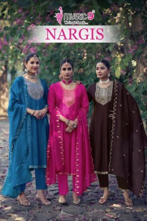 MYSTIC 9 NARGIS VOL 1 RAYON EMBROIDERY KURTI 5.jpg
