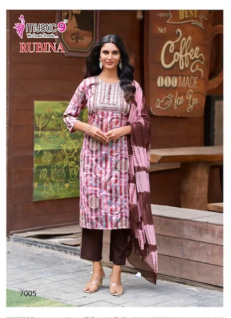 MYSTIC 9 RUBINA VOL 7 RAYON PRINTED READYMADE KURTI 11.jpg