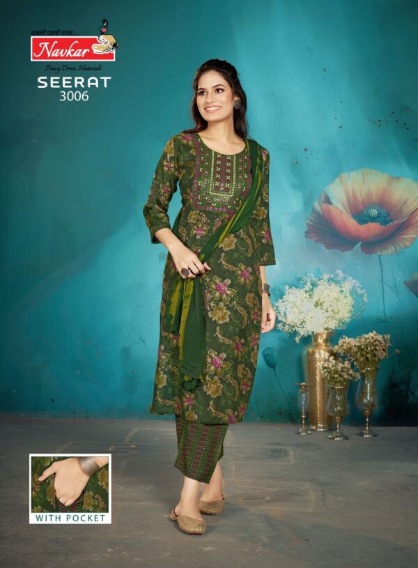 NAVKAR SEERAT VOL 3 RAYON EMBROIDERY KURTI 3.jpg