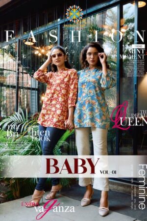PASSION TREE BABY VOL 1 HEAVY RAYON SHORT KURTI 1.jpg