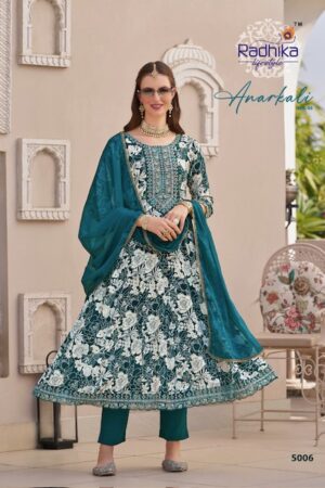 RADHIKA LIFESTYLE ANARKALI VOL 5 RAYON KURTI 1.jpg