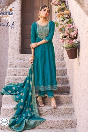 RADHIKA LIFESTYLE MAHEK VOL 2 VICHITRA SILK KURTI 2.jpg
