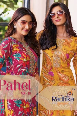RADHIKA LIFESTYLE PAHEL VOL 10 RAYON PRINTED KURTI 13.jpg