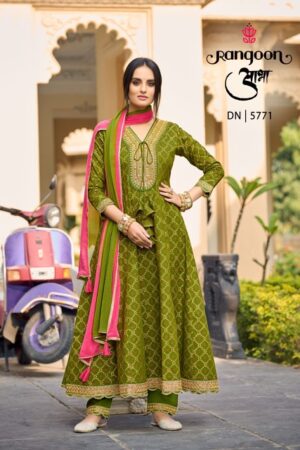RANGOON AABHA COTTON PRINTED ANARKALI STYLE KURTI 1.jpg