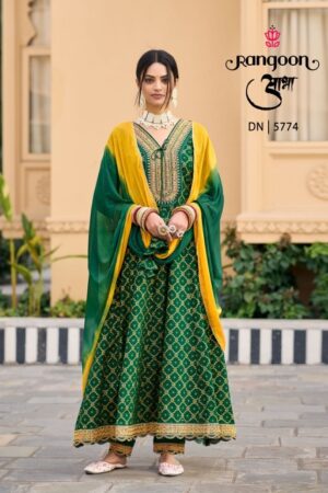 RANGOON AABHA COTTON PRINTED ANARKALI STYLE KURTI 7.jpg