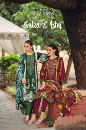 RIAZ ARTS GULZAR E ISHQ PURE KARACHI LAWN SUITS 1.jpg