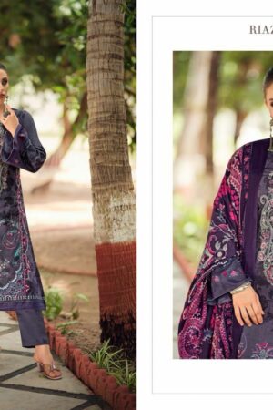 RIAZ ARTS GULZAR E ISHQ PURE KARACHI LAWN SUITS 13.jpg