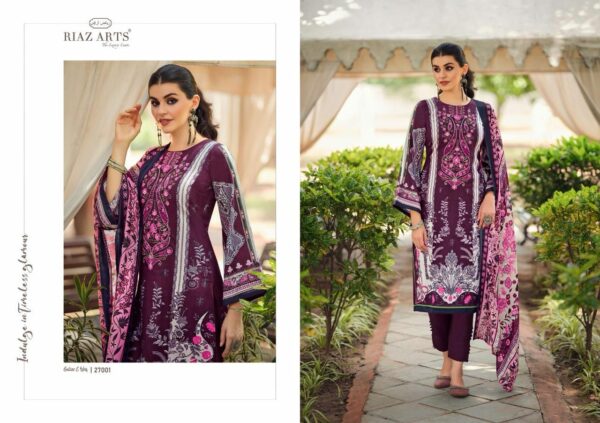 RIAZ ARTS GULZAR E ISHQ PURE KARACHI LAWN SUITS 4.jpg