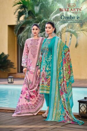 RIAZ ARTS OMBRE PURE KARACHI LAWN SUITS SUPPLIER 2.jpg