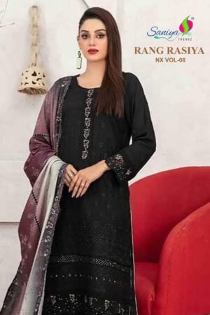 SANIYA TRENDZ RANG RASIYA NX VOL 8 COTTON SUITS LATEST 2025 SANIYA TRENDZ RANG RASIYA NX VOL 8 COTTON SUITS LATEST 2025