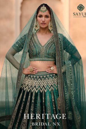 SAYURI DESIGNER HERITAGE BRIDAL NX FANCY LEHANGA 8.jpg