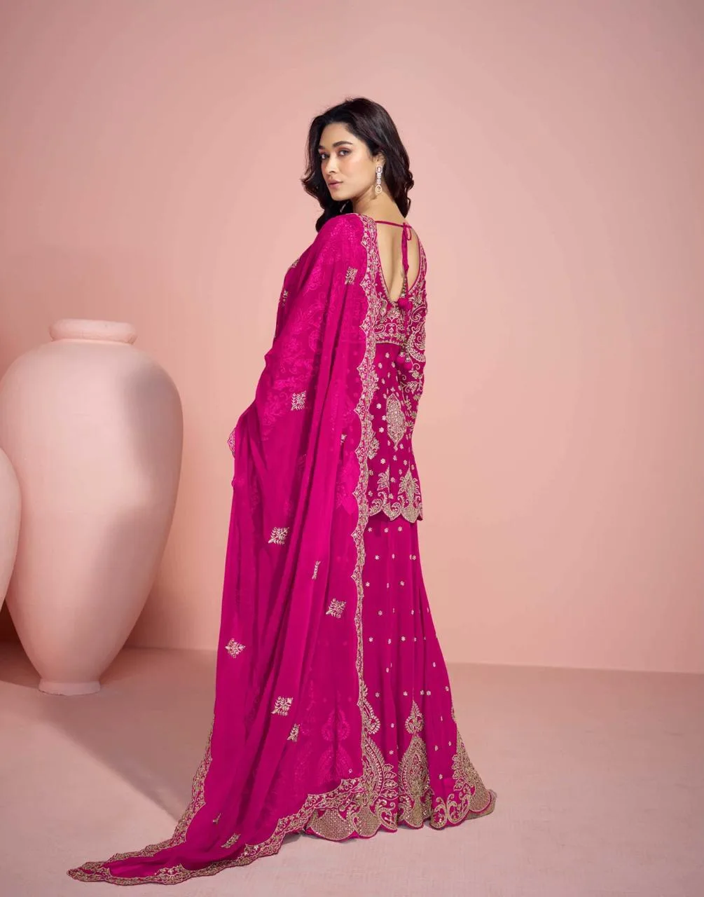 SAYURI DESIGNER VEERA REAL GEROGETTE FANCY SUITS 5.jpg