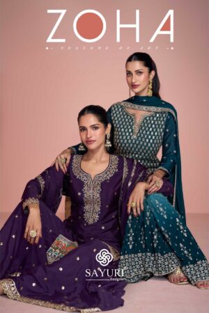 SAYURI DESIGNER ZOHA REAL CHINON SILK FANCY SUITS 1.jpg