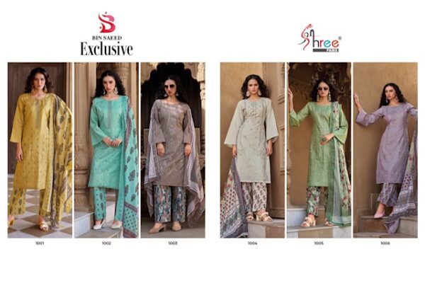 SHREE FABS BIN SAEED EXCLUSIVE VOL 1 COTTON SUITS 19.jpg