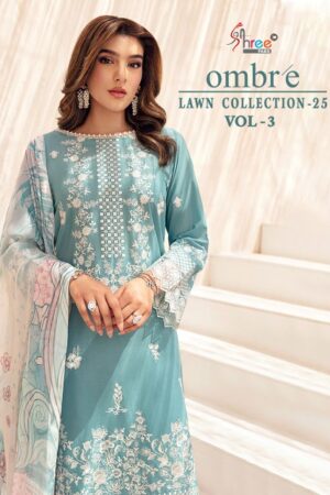 SHREE FABS OMBRE VOL 3 LAWN COLLECTION 25 SUITS 1.jpg