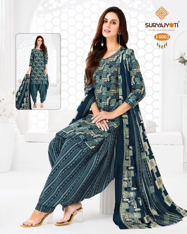 SURYAJYOTI TRENDY PATIYALA VOL 14 COTTON SUIT 3.jpg