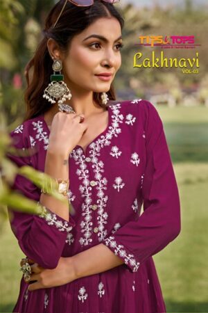 TIPS TOPS LAKHNAVI VOL 3 READYMADE KURTIS 8.jpg