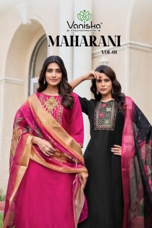 VANISKA BRAND MAHARANI VOL 1 SILK KURTI SUPPLIER 13.jpg